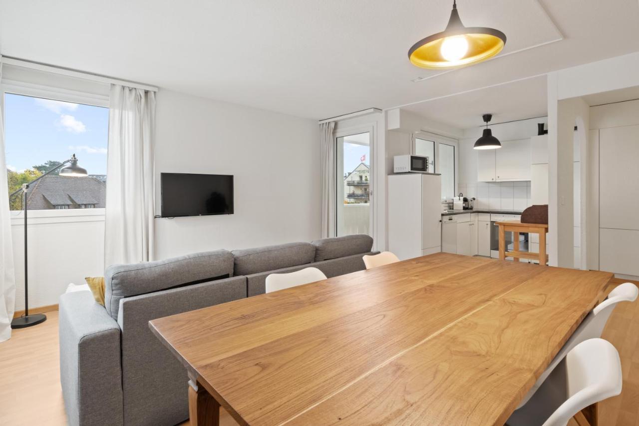 Bright, Central & Modern Apartment Люцерн Екстериор снимка