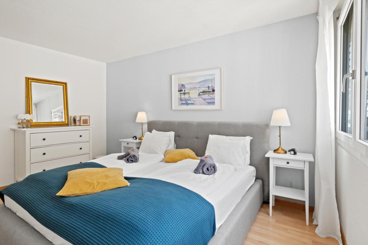 Bright, Central & Modern Apartment Люцерн Екстериор снимка
